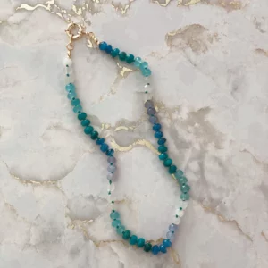 Ocean Wave Necklace - Kanas By July D